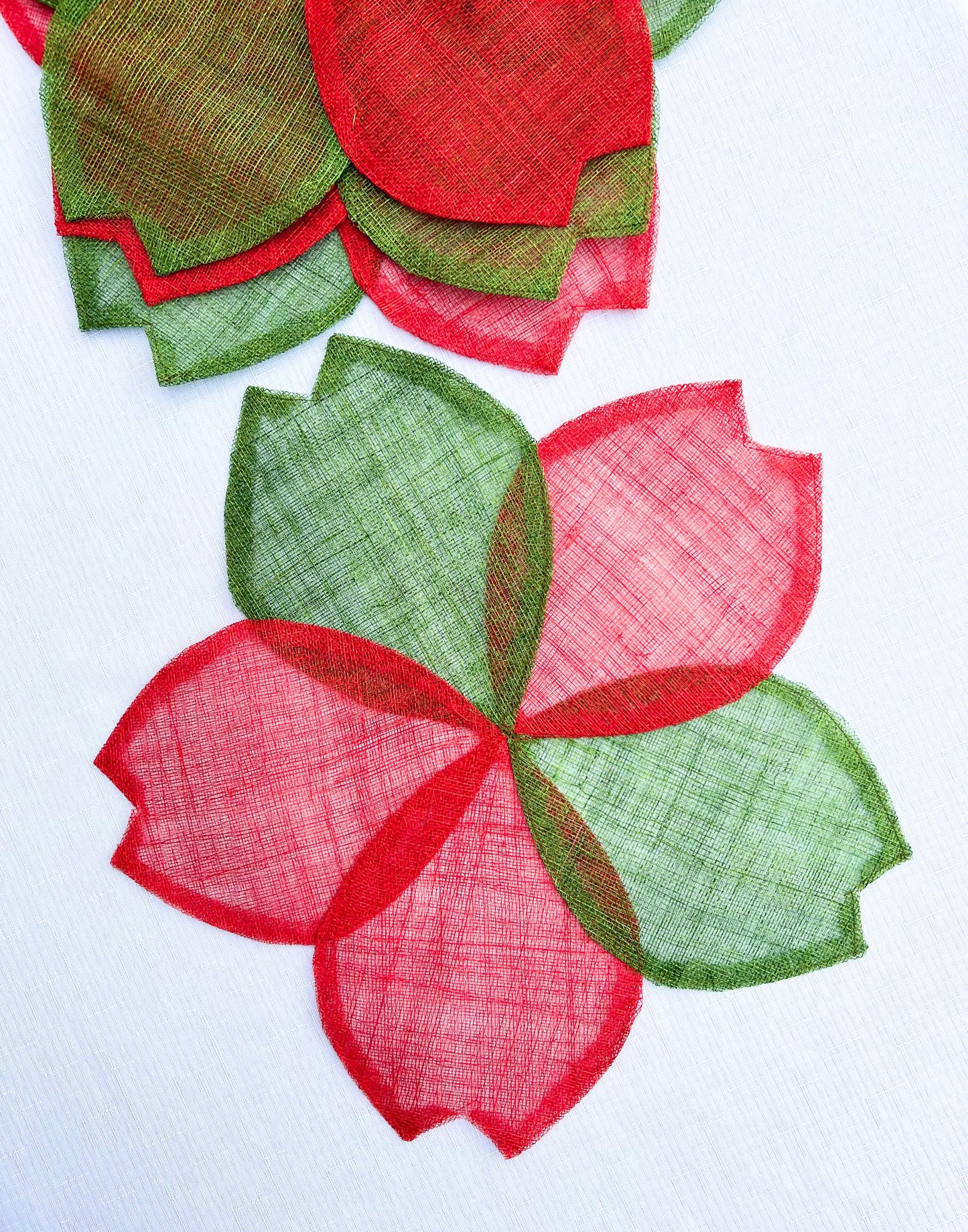 Poinsettia Woven Placemat