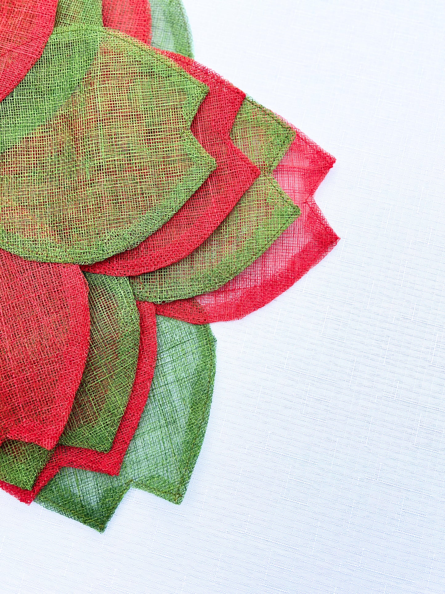Poinsettia Woven Placemat